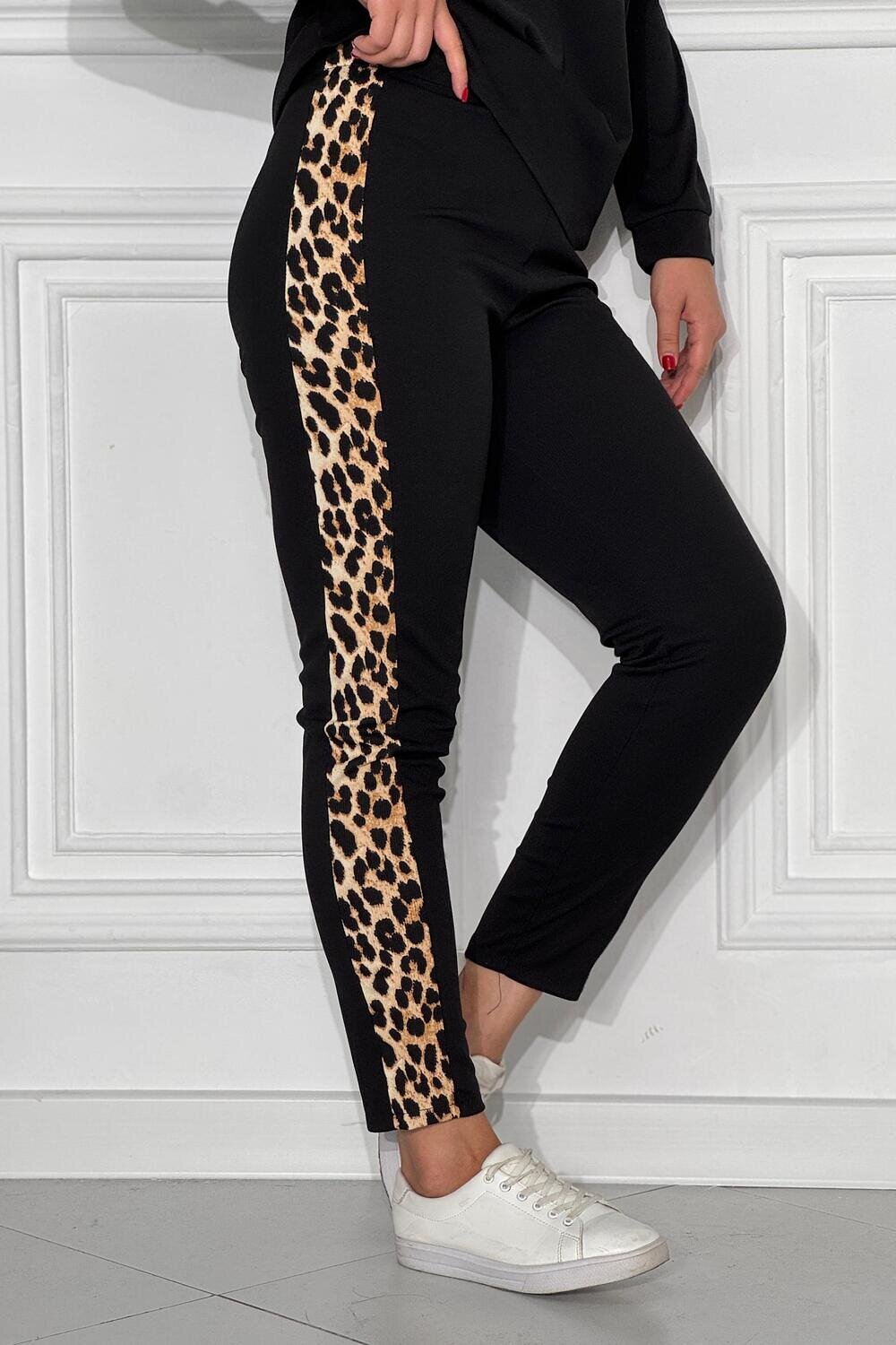 Натали Костюм 577390 Костюм женский Леопард черный+леопард
