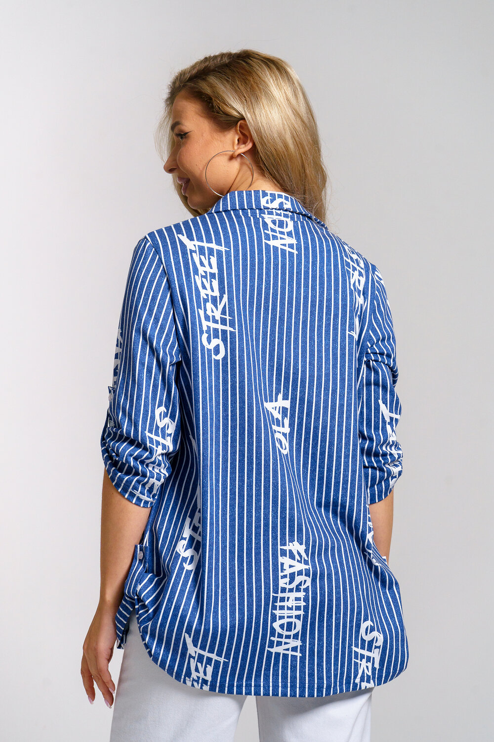 Натали Рубашка 577393 36967 синий