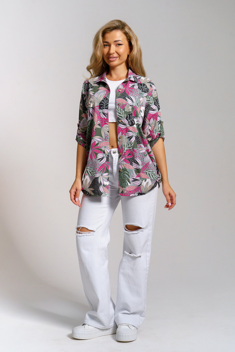 Натали Рубашка 577394 36968 малина