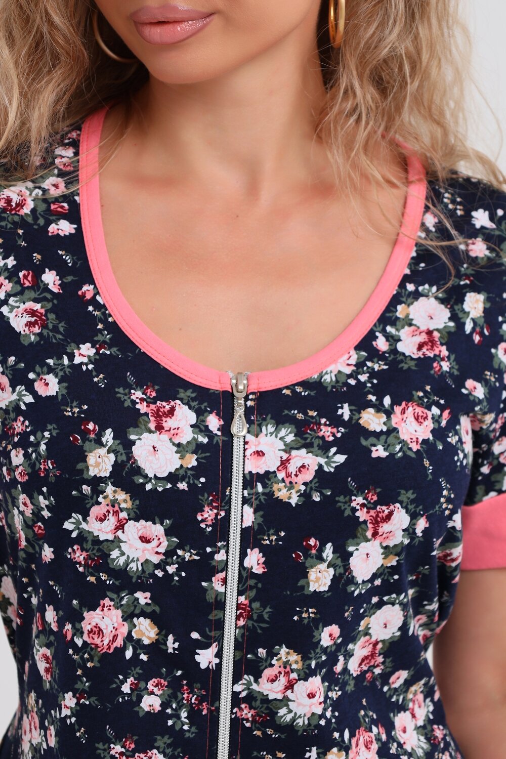 Натали Халат 577396 36965 темно-синий