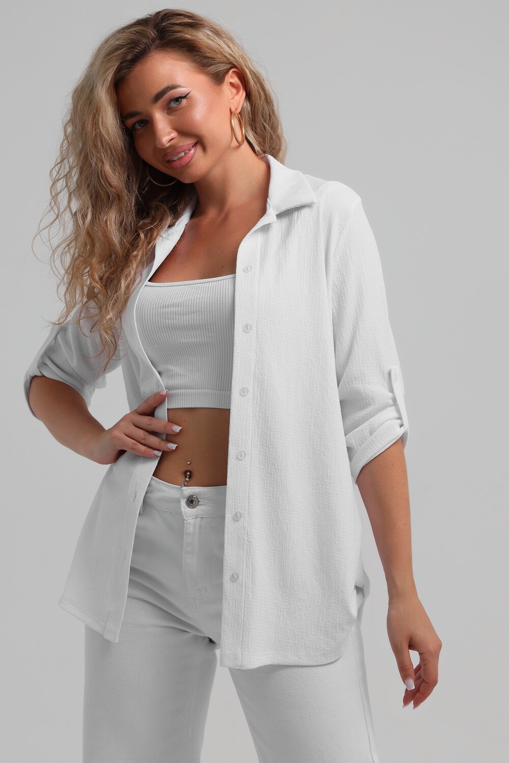 Натали Рубашка 577399 36963 белый