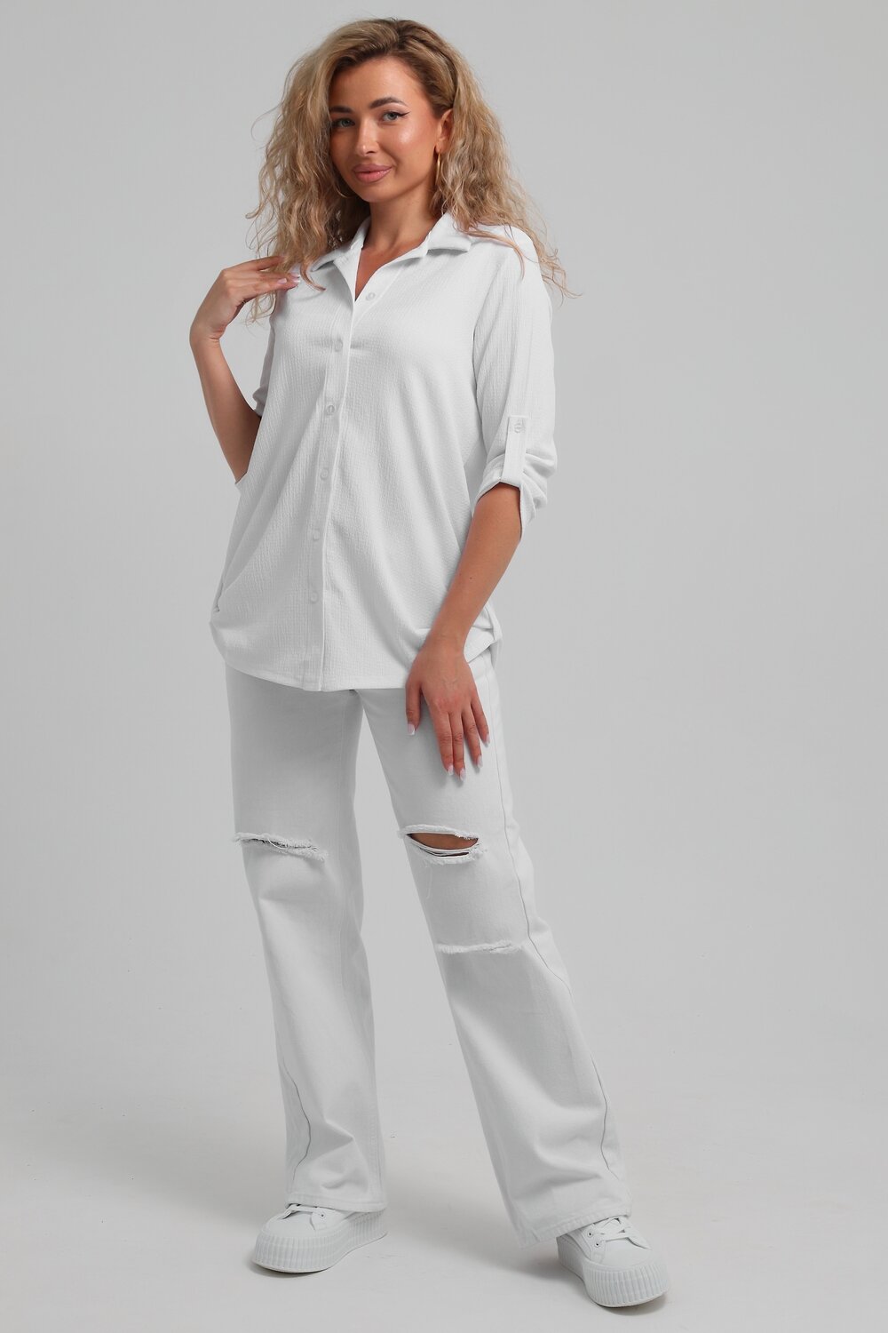 Натали Рубашка 577399 36963 белый