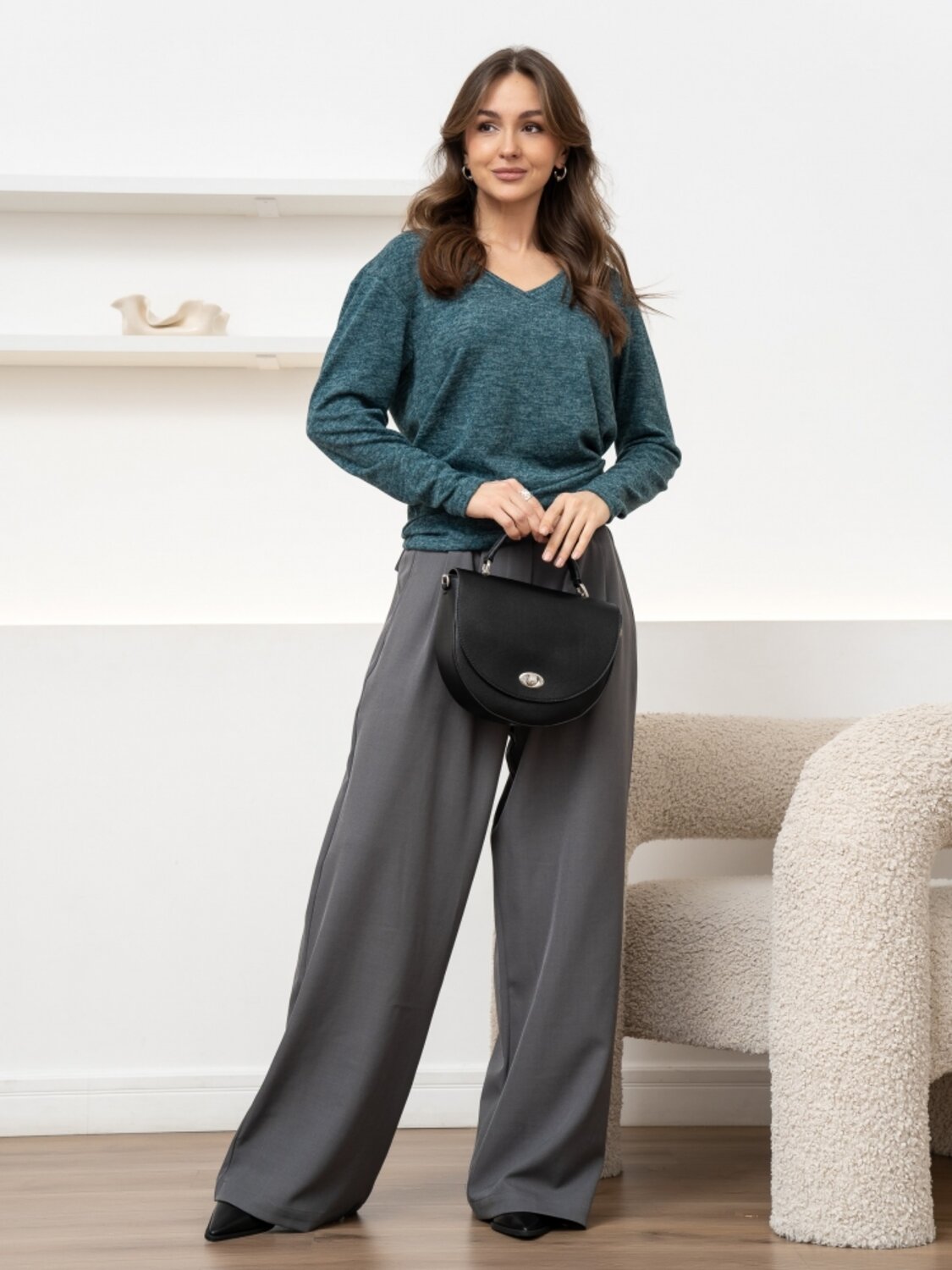 Binita Джемпер 577434 1228-4 зеленый