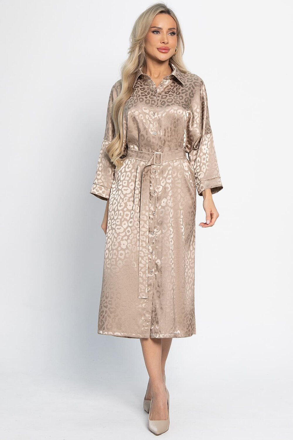 LT Collection Платье 577441 П15089-7М бежевый