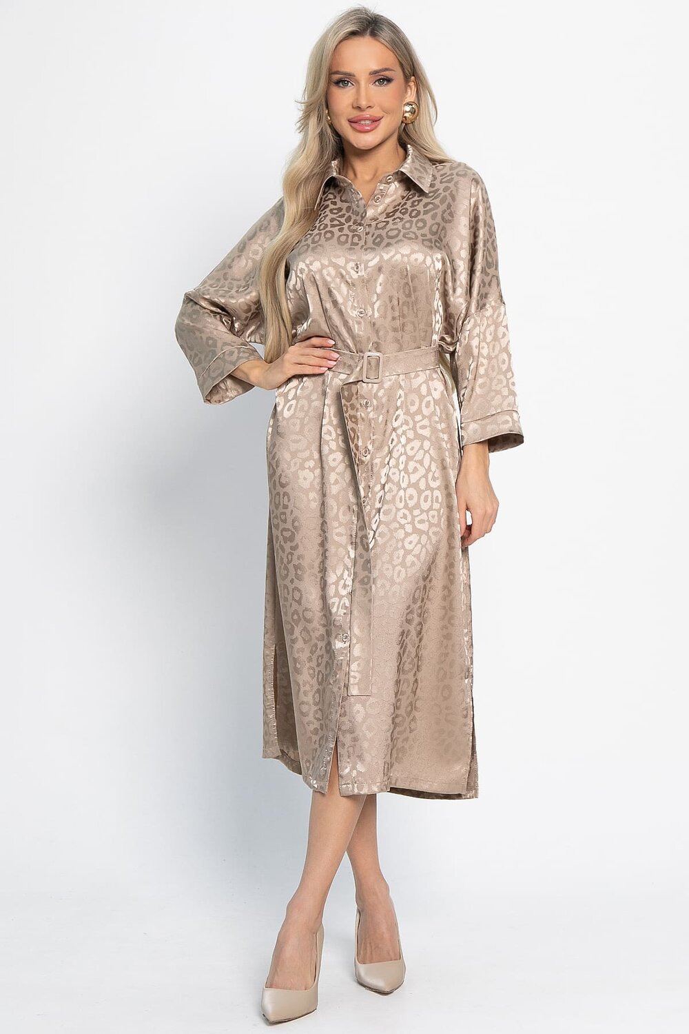 LT Collection Платье 577441 П15089-7М бежевый