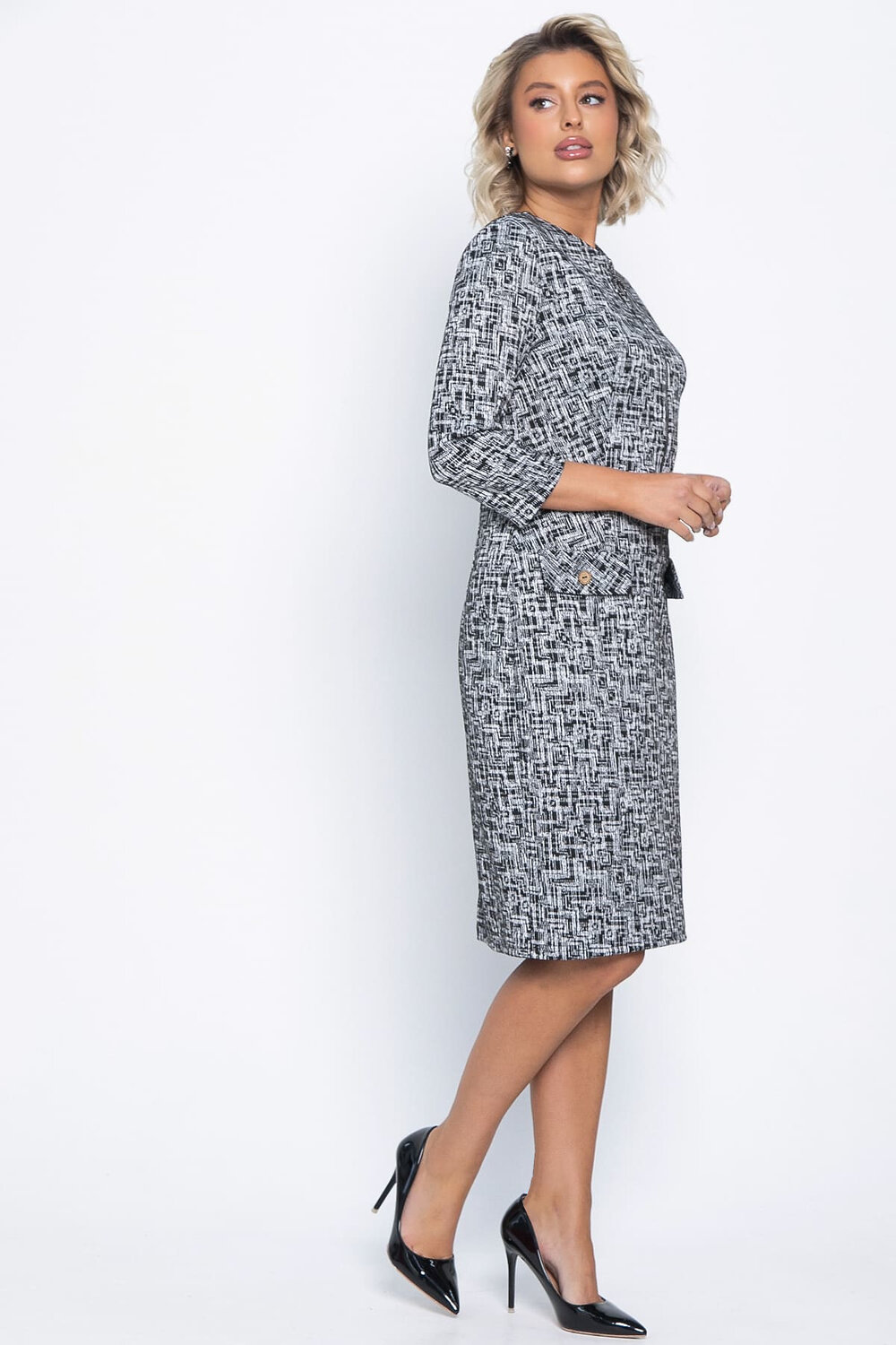 LT Collection Платье 577445 П15047-19М черный