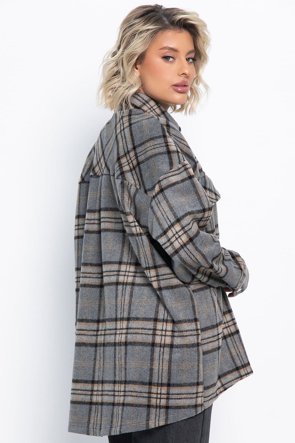 LT Collection Рубашка 577446 Б15041-5М серый