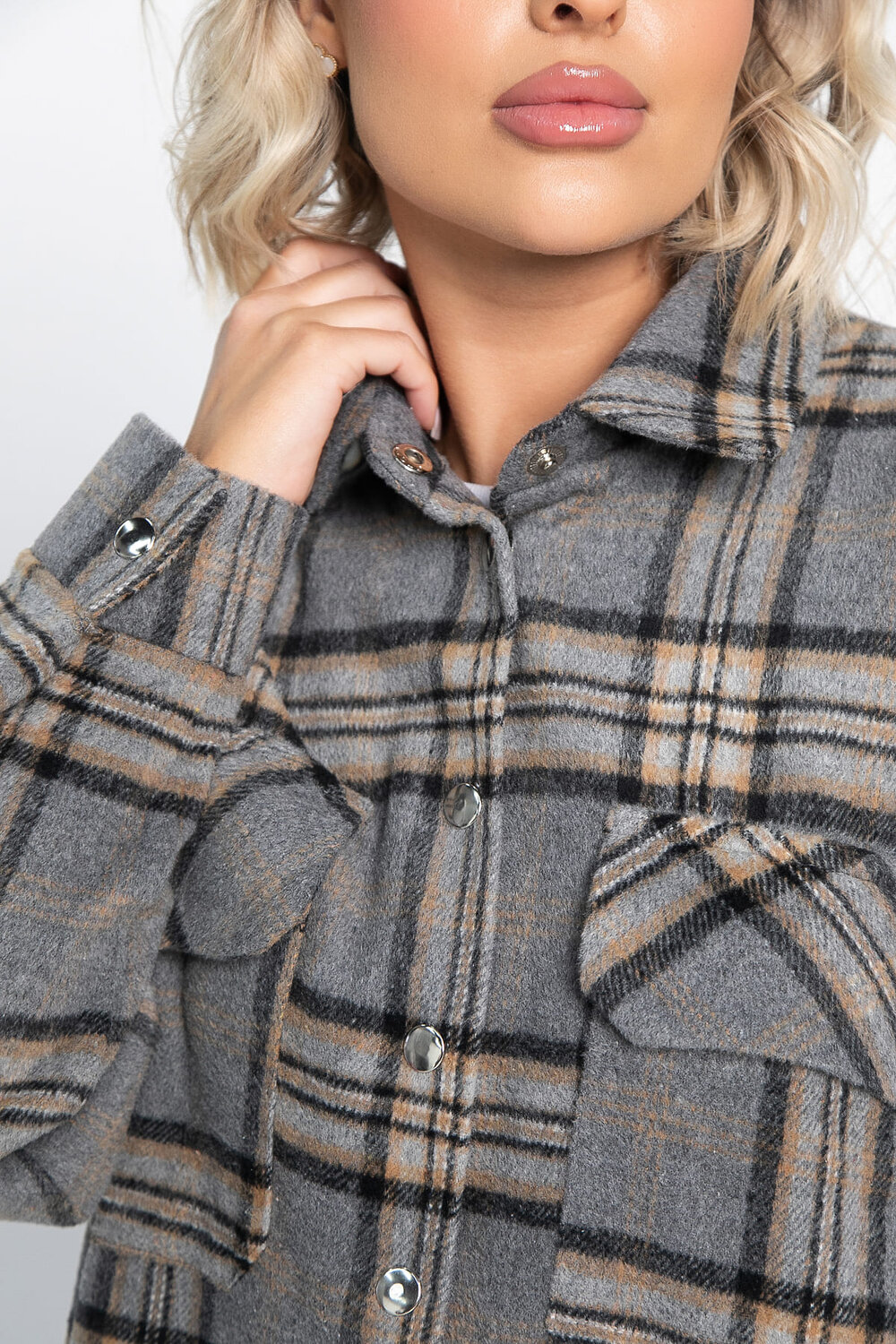 LT Collection Рубашка 577446 Б15041-5М серый