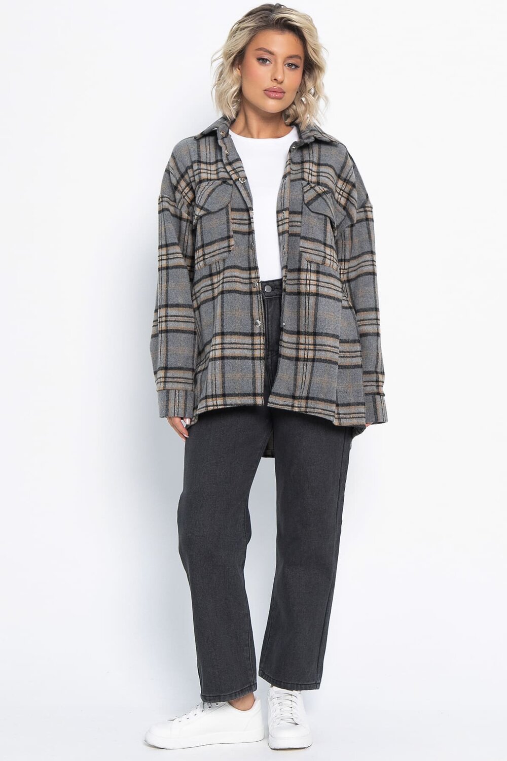 LT Collection Рубашка 577446 Б15041-5М серый