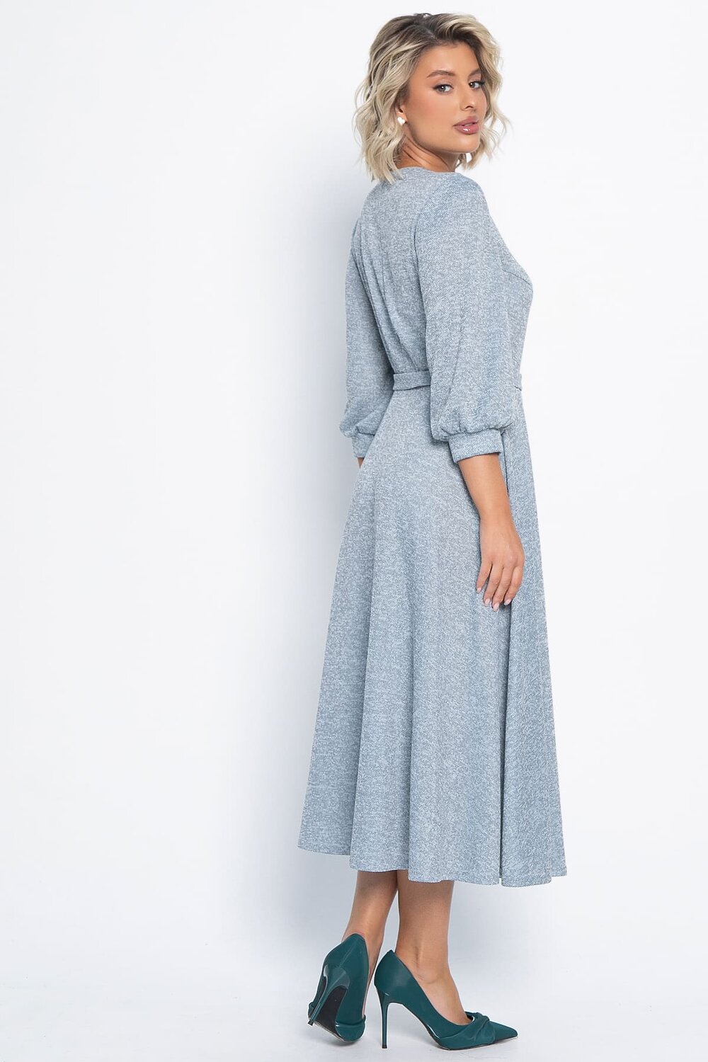 LT Collection Платье 577448 П15027-9М голубой