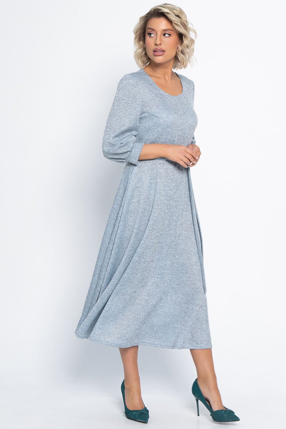 LT Collection Платье 577448 П15027-9М голубой