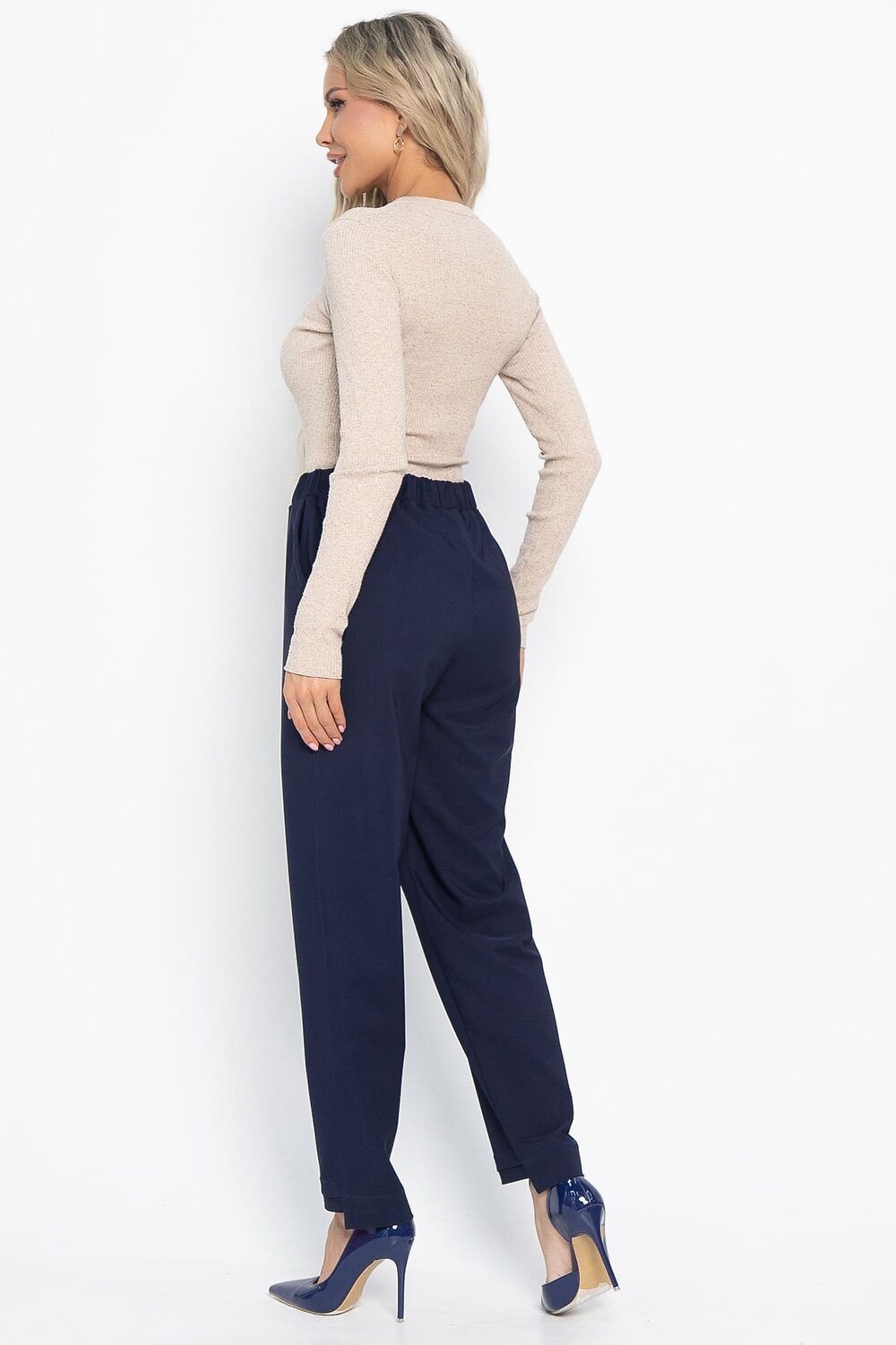 LT Collection Брюки 577449 Б15022-8М темно-синий