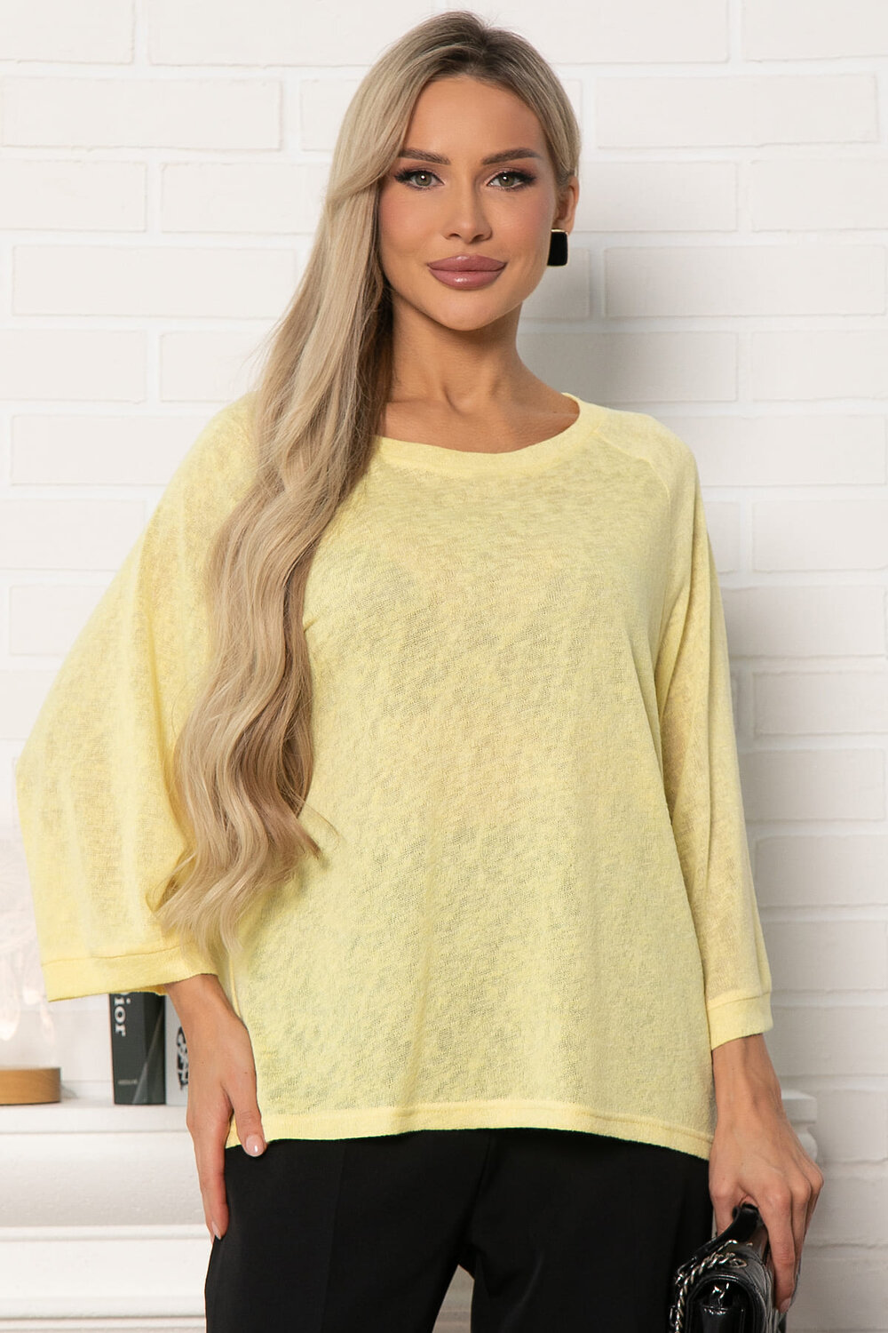 LT Collection Блуза 577453 Б14929-5М желтый