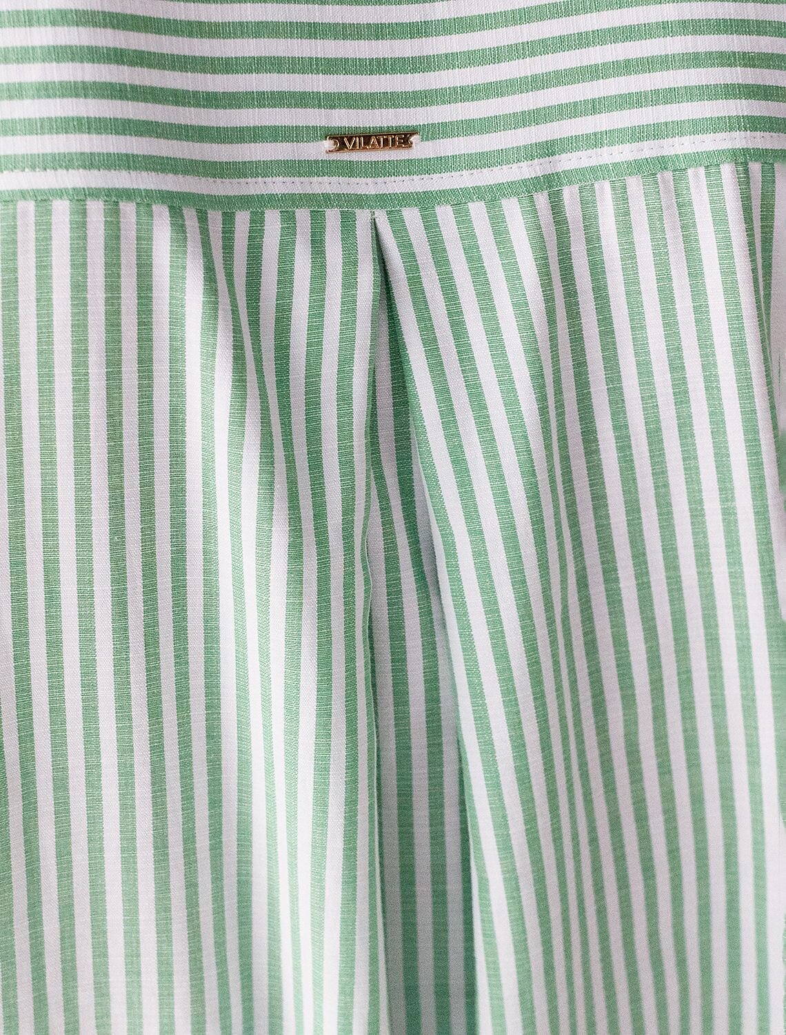 VILATTE Блузка 577458 D29.302 белый-фисташковый