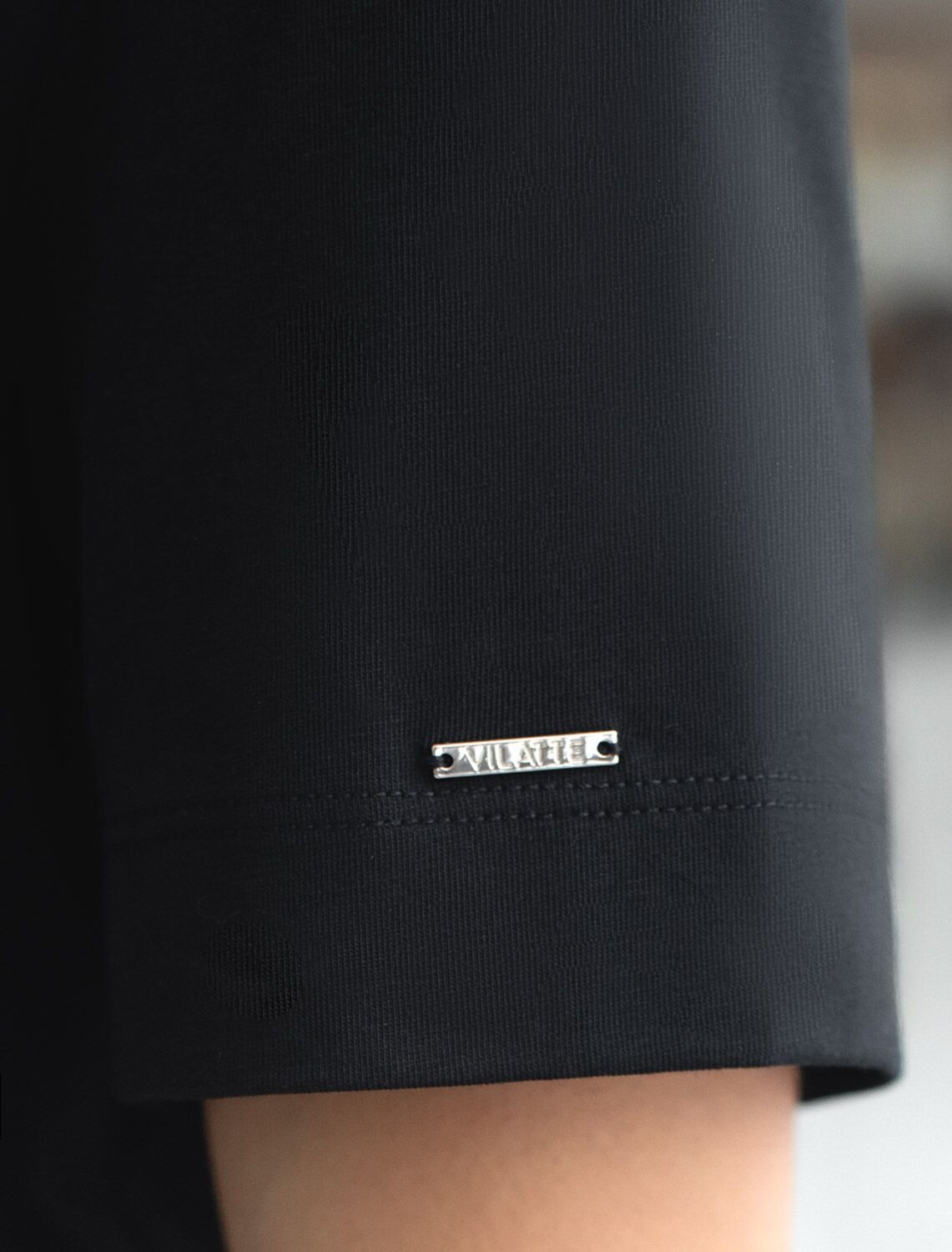 VILATTE Футболка 577470 D49.144 черный