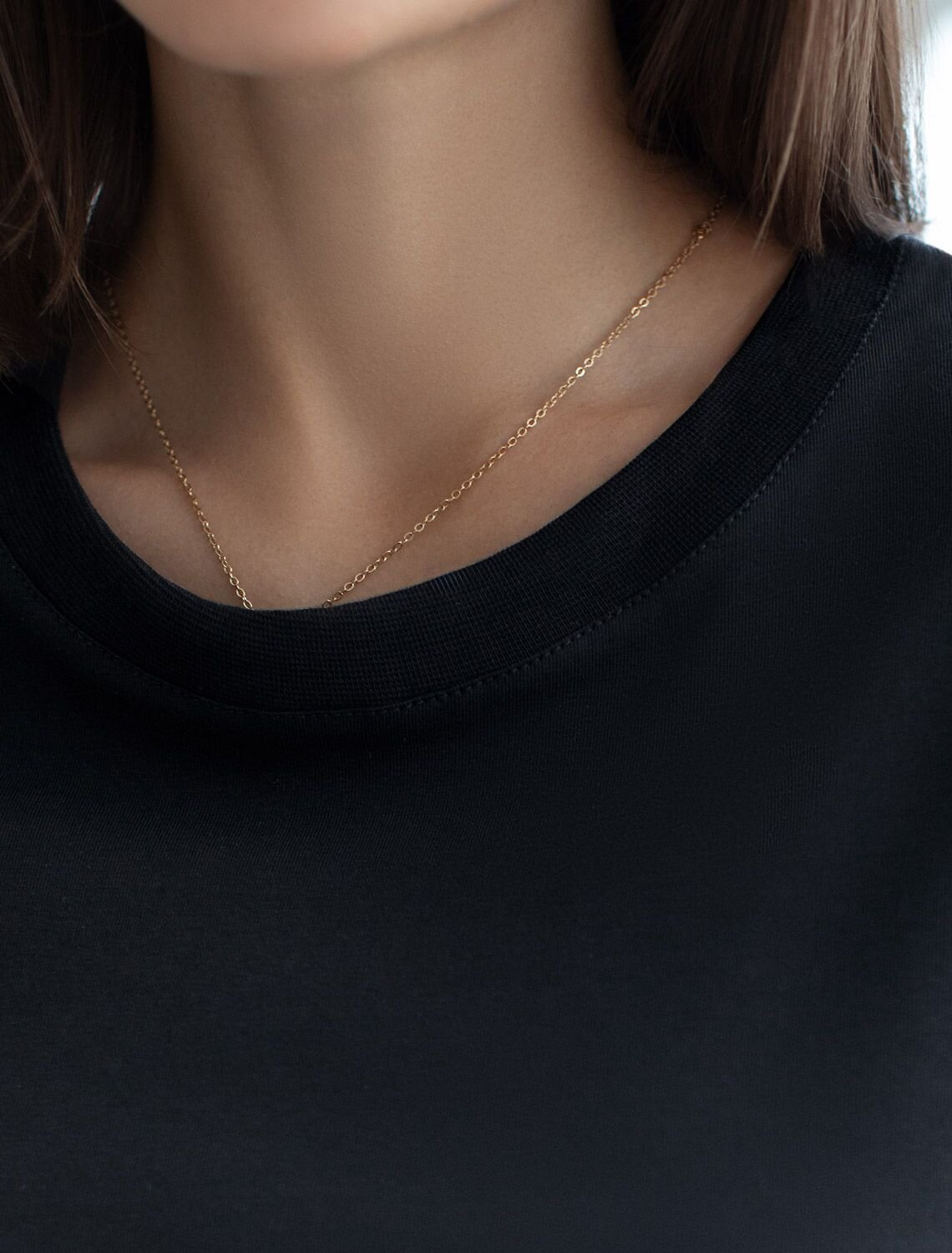 VILATTE Футболка 577470 D49.144 черный