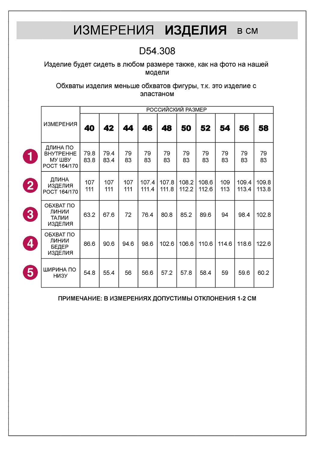 VILATTE Джинсы 577475 D54.308 голубой