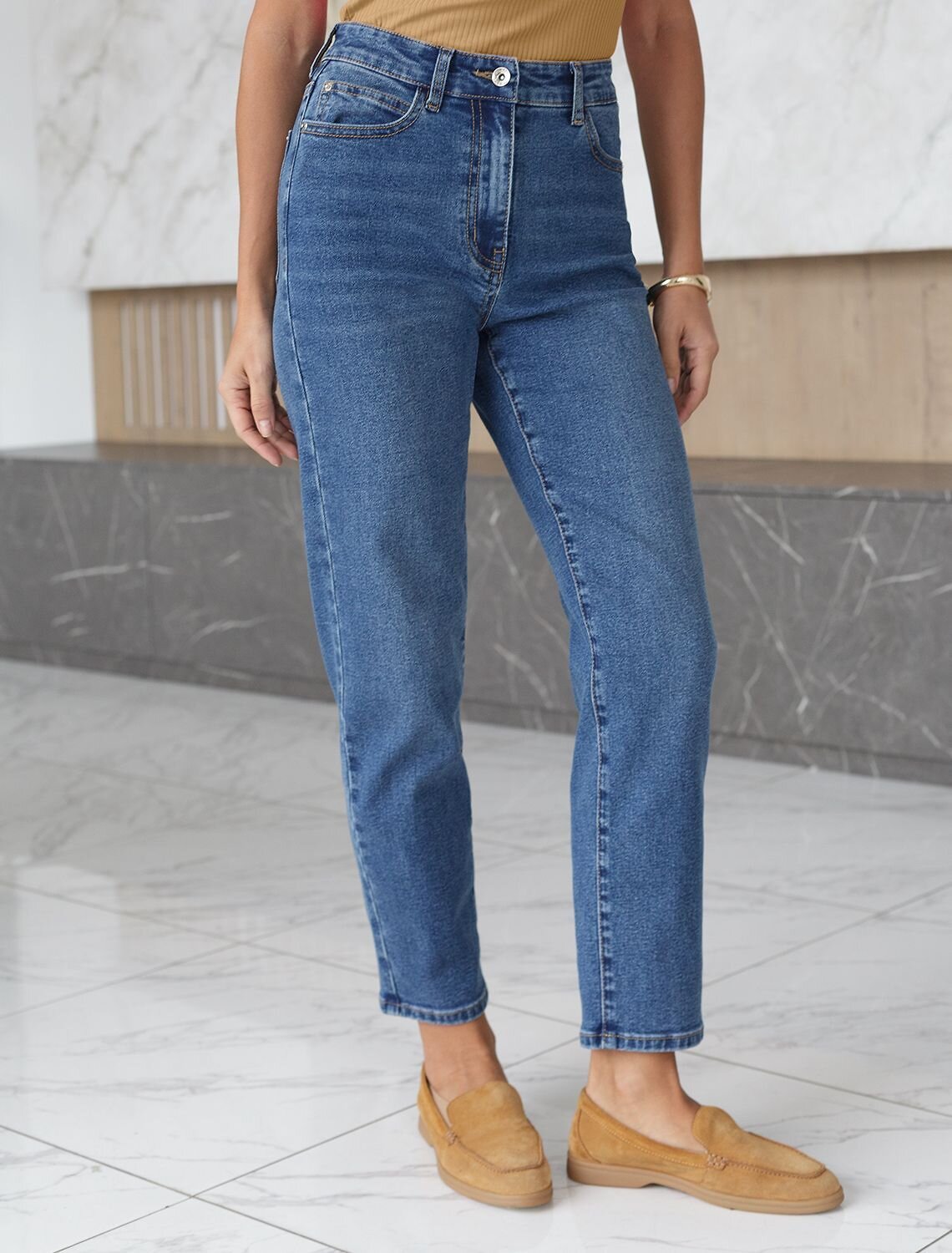 VILATTE Джинсы 577480 D54.310 синий