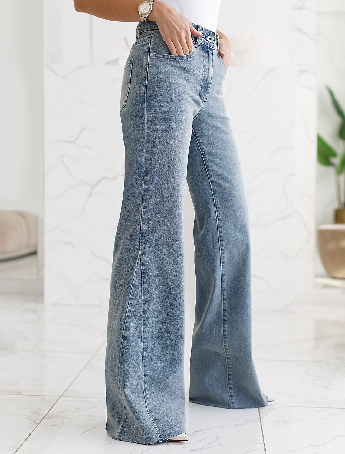 VILATTE Джинсы 577483 D54.313 голубой