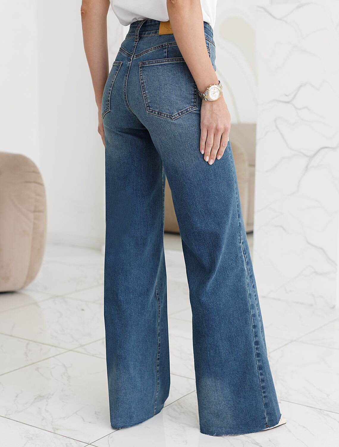 VILATTE Джинсы 577484 D54.313 синий