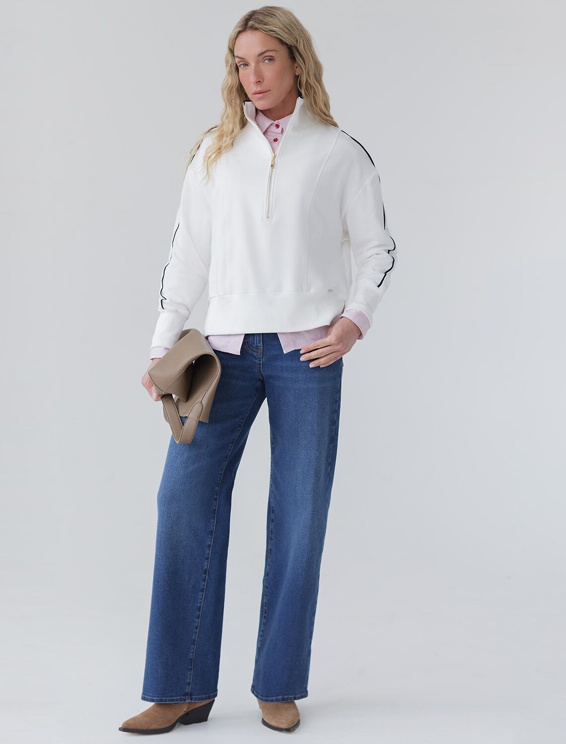 VILATTE Джинсы 577487 D54.315 синий