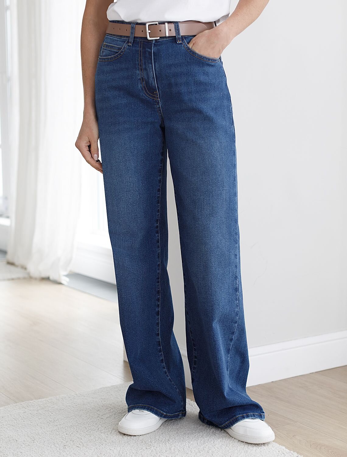 VILATTE Джинсы 577487 D54.315 синий