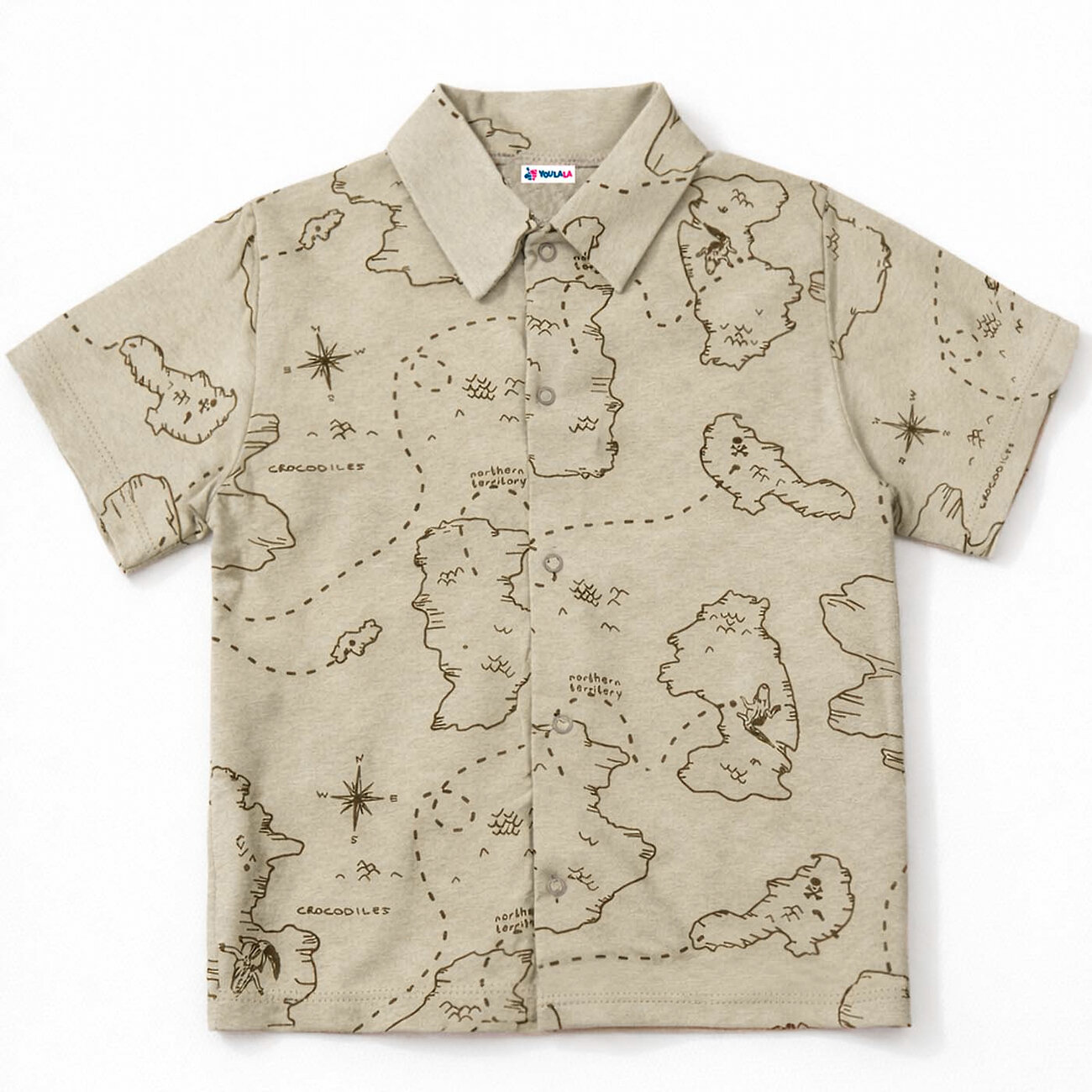 YOULALA Сорочка 577492 0148101512 бежевый