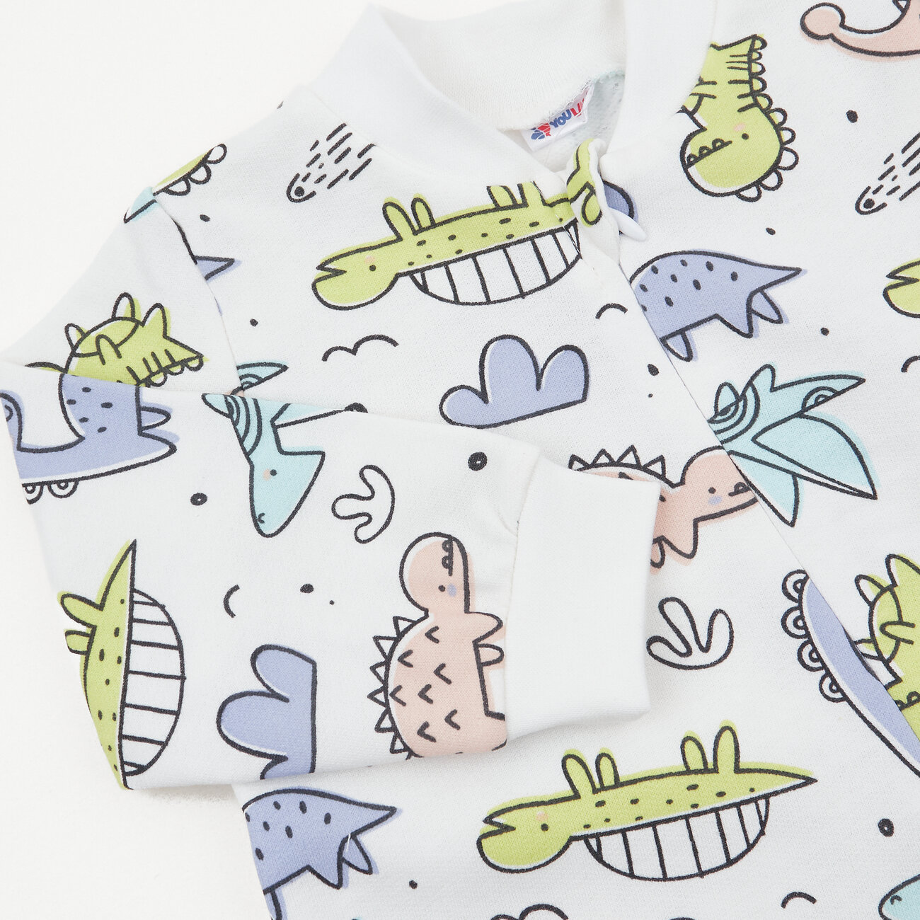 YOULALA Комбинезон 577510 1260310804 белый, мультиколор