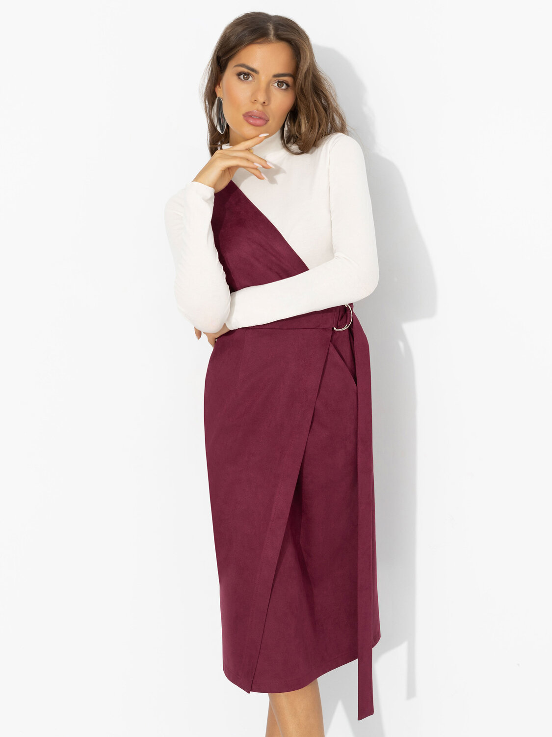 CHARUTTI Сарафан 577524 12485 Бордовый