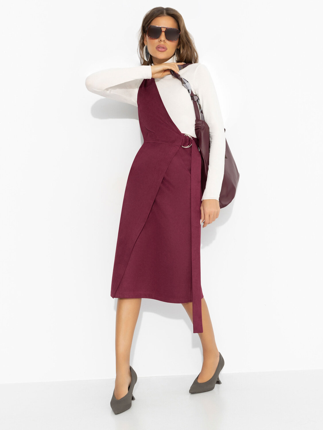 CHARUTTI Сарафан 577524 12485 Бордовый