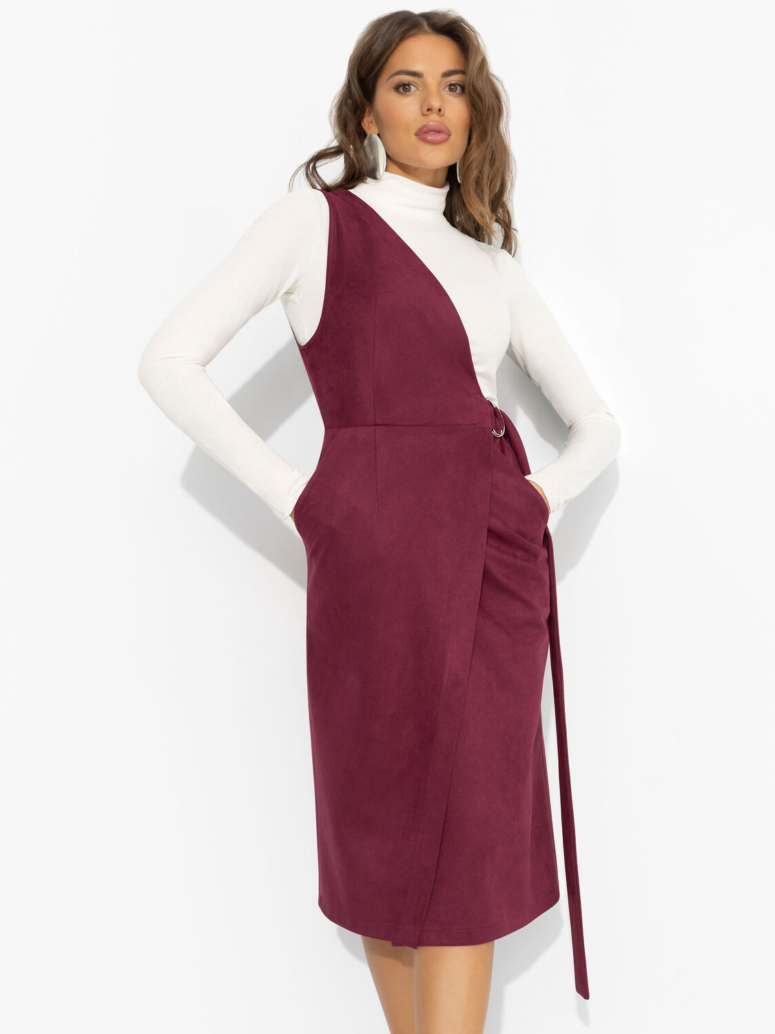 CHARUTTI Сарафан 577524 12485 Бордовый