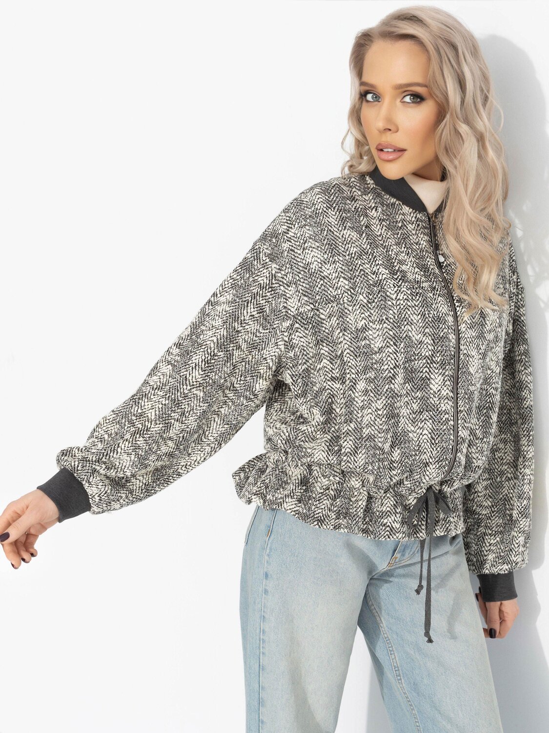 CHARUTTI Бомбер 577527 12525 Серый