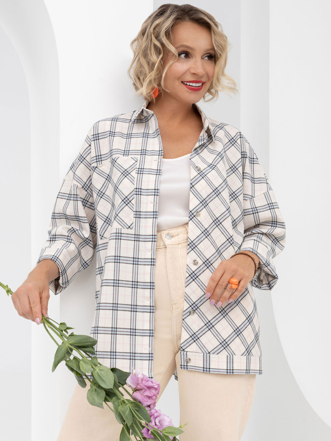 CHARUTTI Рубашка 577529 6909 Бежевый