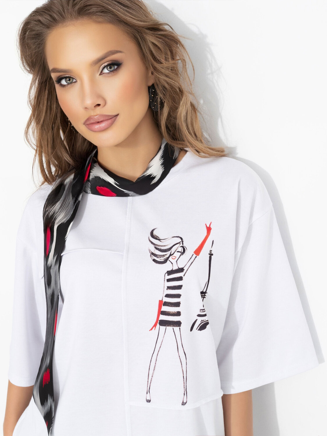 CHARUTTI Футболка 577537 12492 Белый