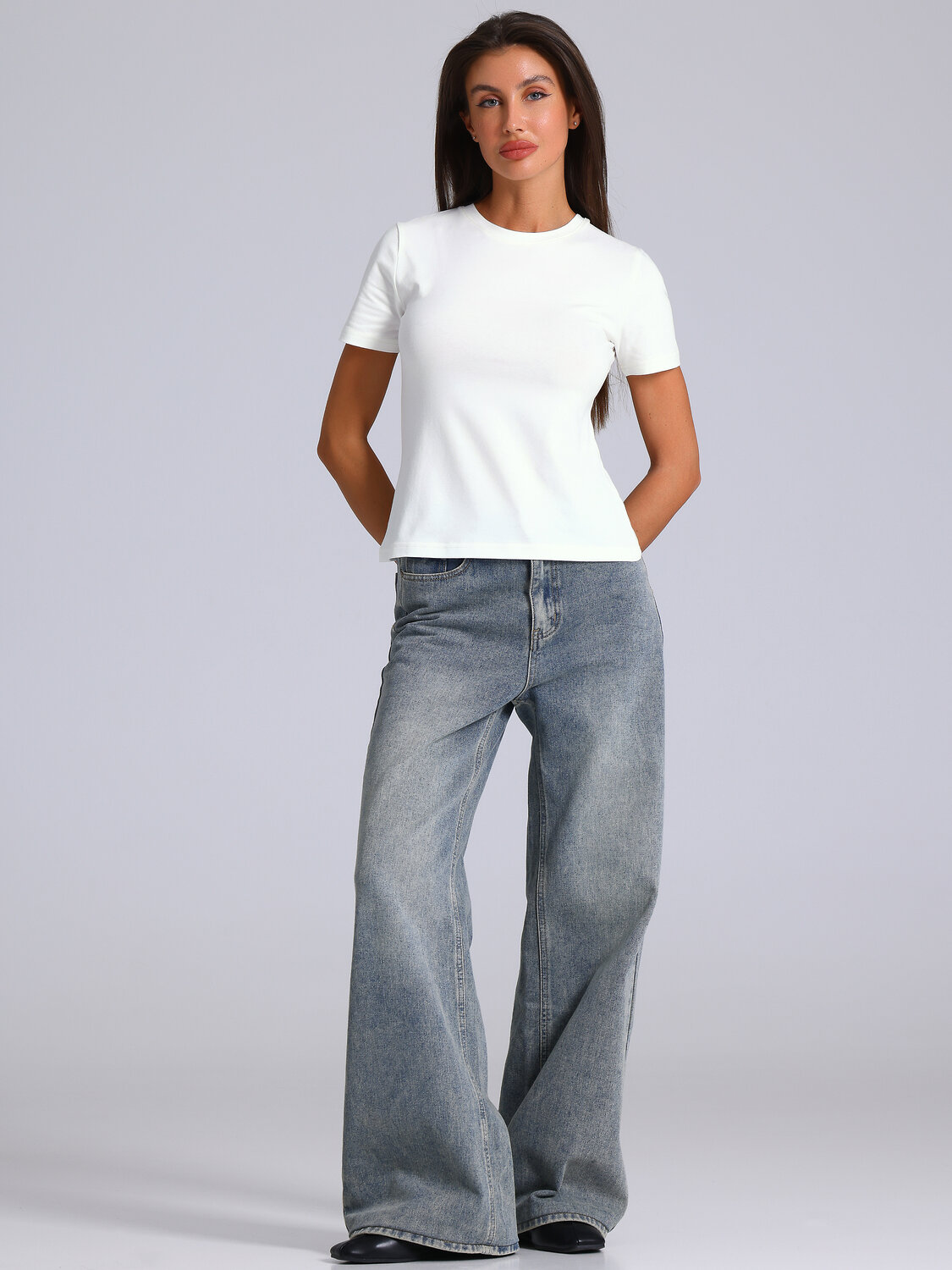 Апрель Футболка 577589 1ЖДФК5091804 сливки