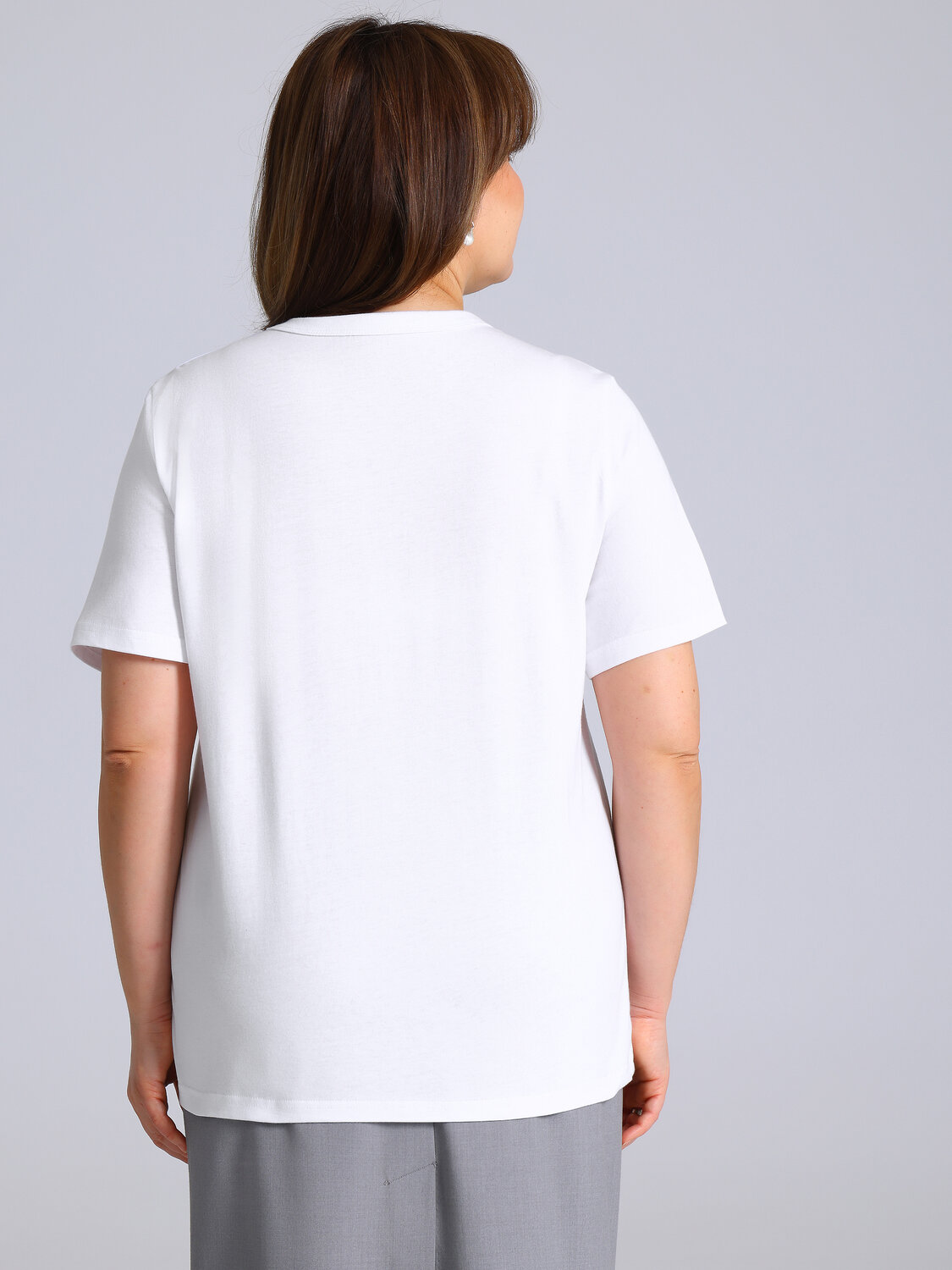 Апрель Футболка 577595 1ЖДФК3298001 белый