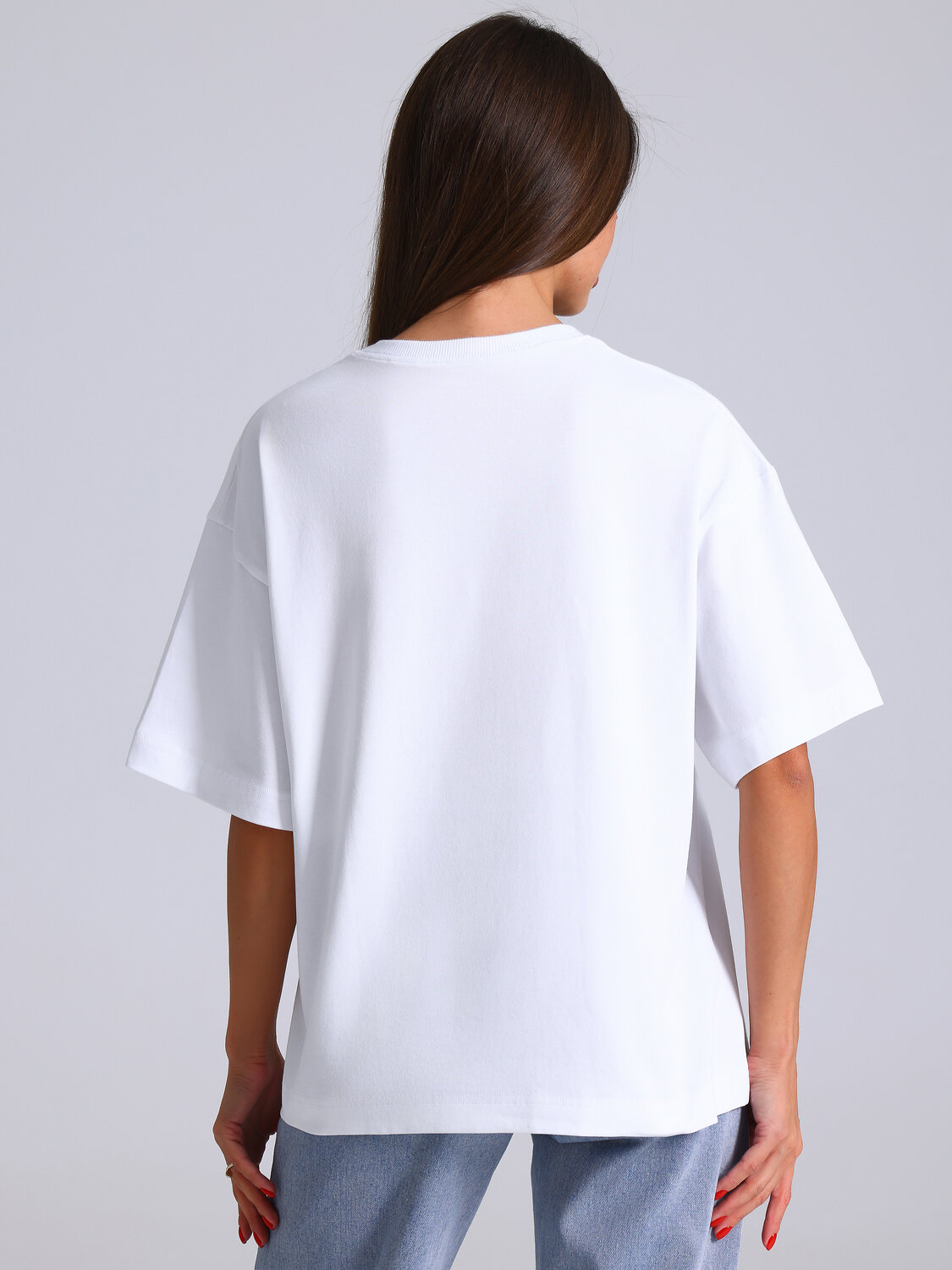 Апрель Футболка 577597 1ЖДФК4661804 белый