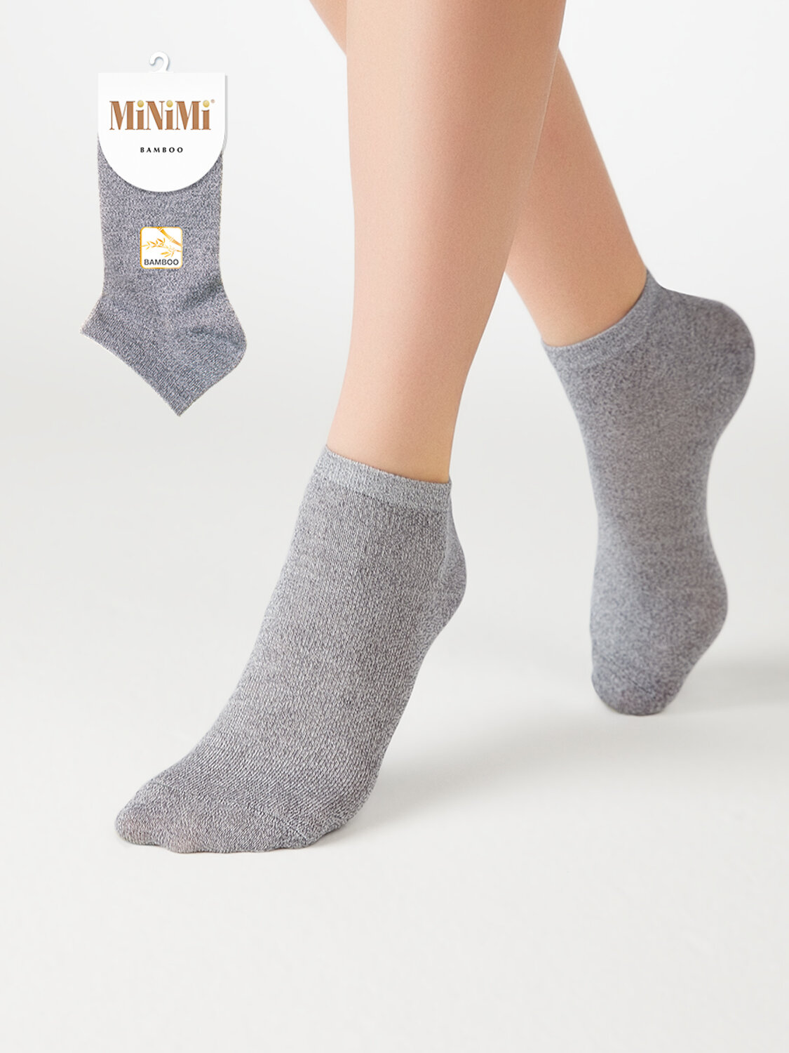 Minimi Носки 577609 MINI BAMBOO 2203 Grigio Melange (Серый)