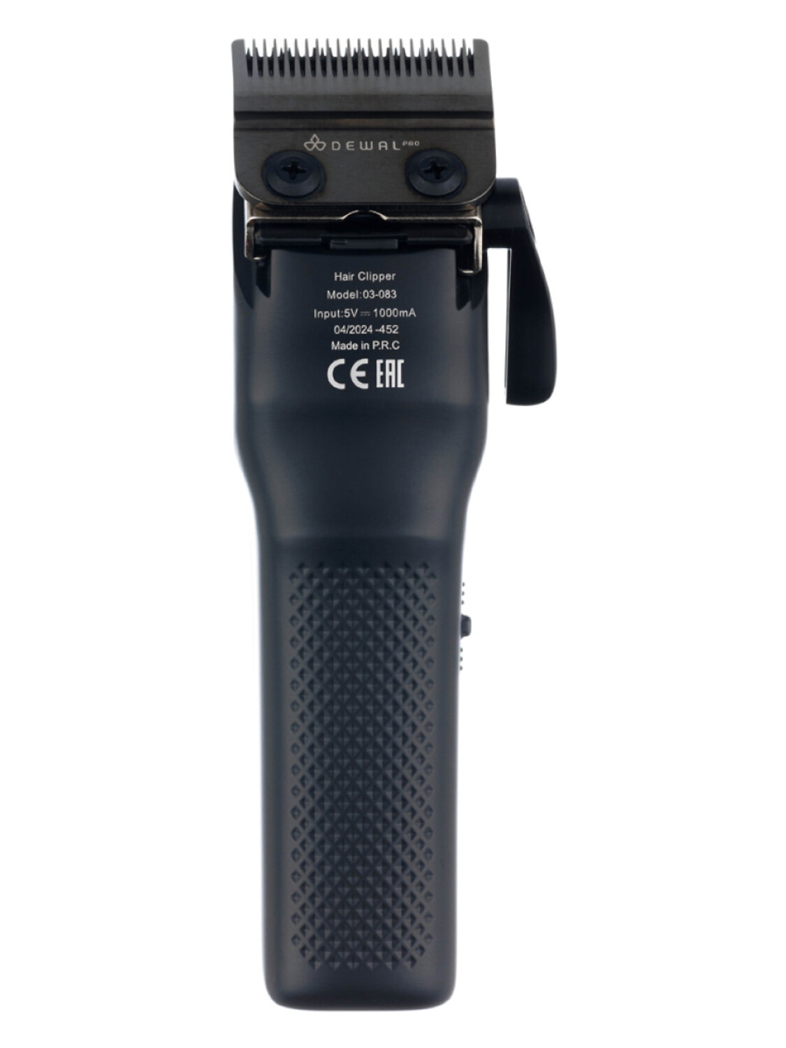 Dewal Машинка для стрижки волос / Barber Style 03-083, аккум./сеть, 8 Вт, 7000 об./мин., нож 45 мм, 0,5 - 2,0 мм, 6 насадок 577621 28291 