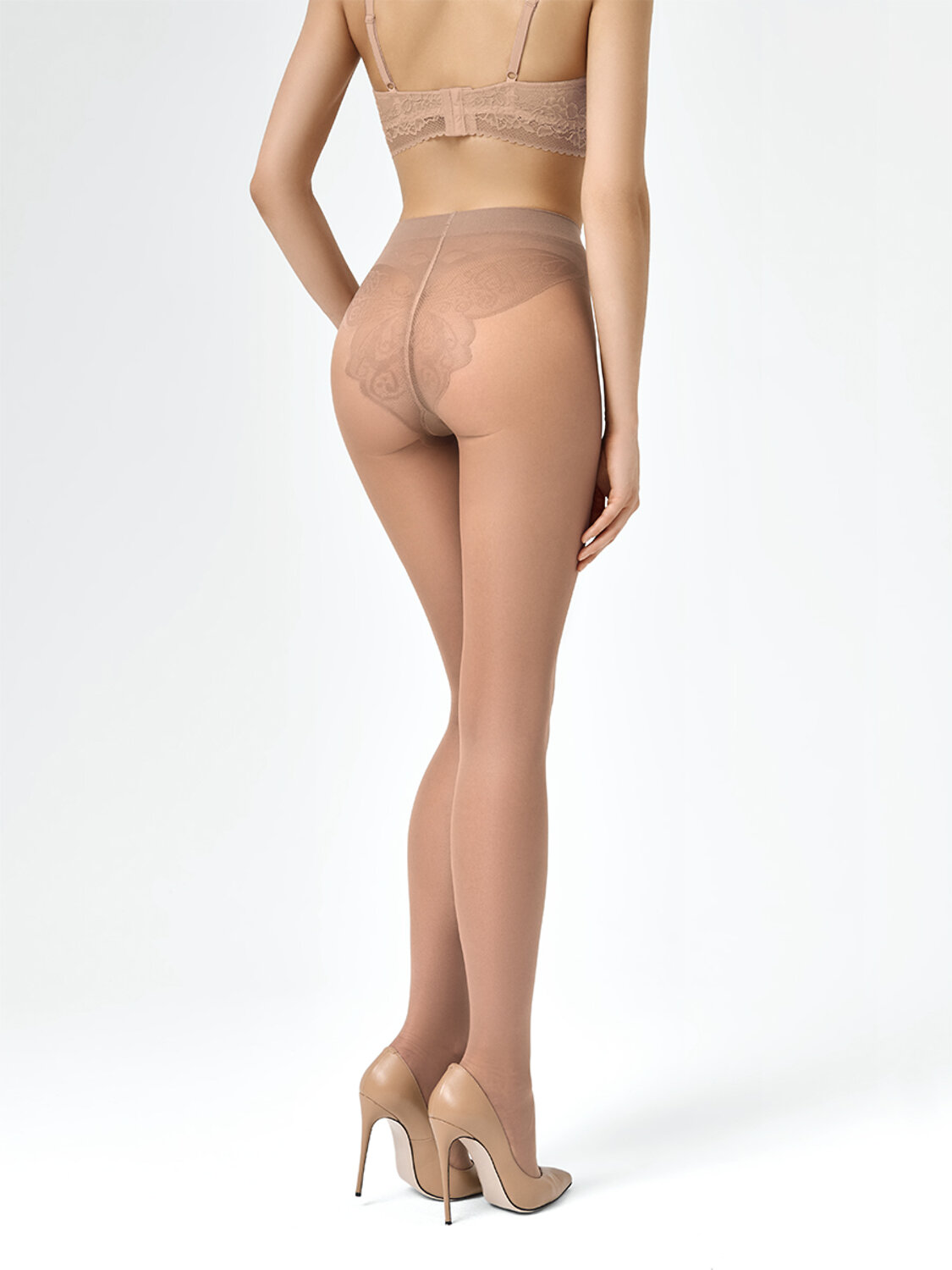 Minimi Колготки 577637 PAPILLON 20 Daino (Бежевый)