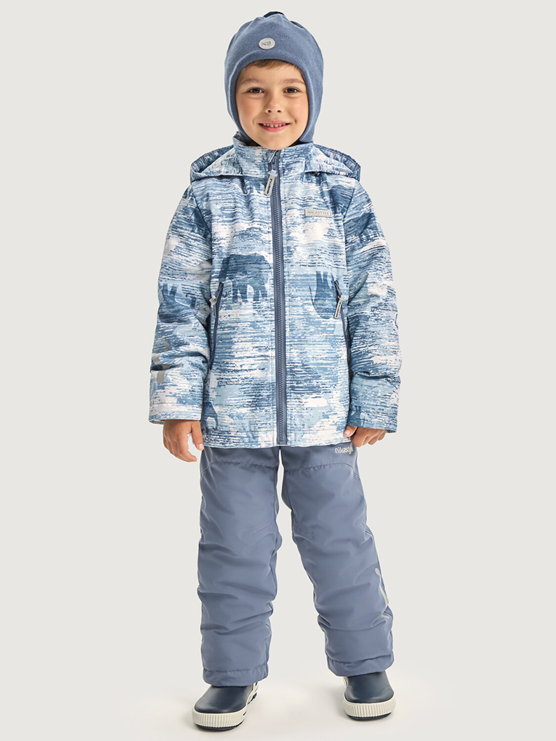 NIKASTYLE Костюм 577791 7м1526 деним/серый