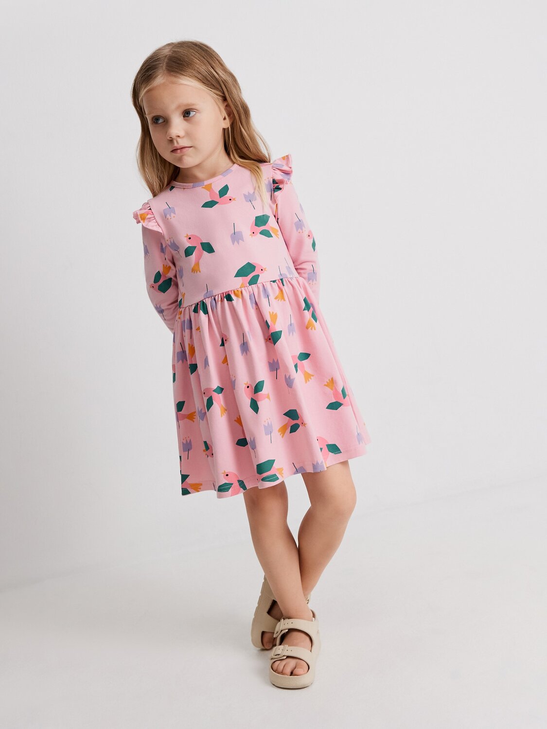 Acoola Платье 577987 20220200907 розовый принт