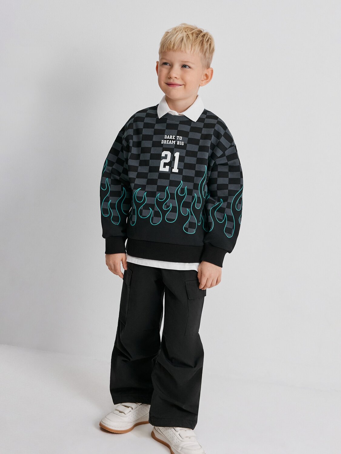 Acoola Джемпер 578002 20120170200 черный принт