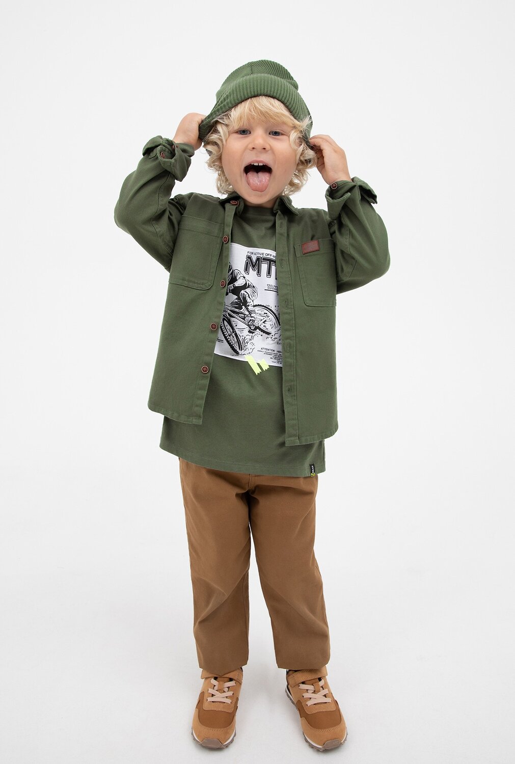 Acoola Сорочка 578026 20120280126 хаки