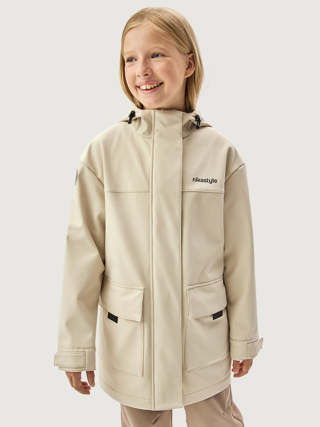 NIKASTYLE Ветровка 578045 4л16026 кешью