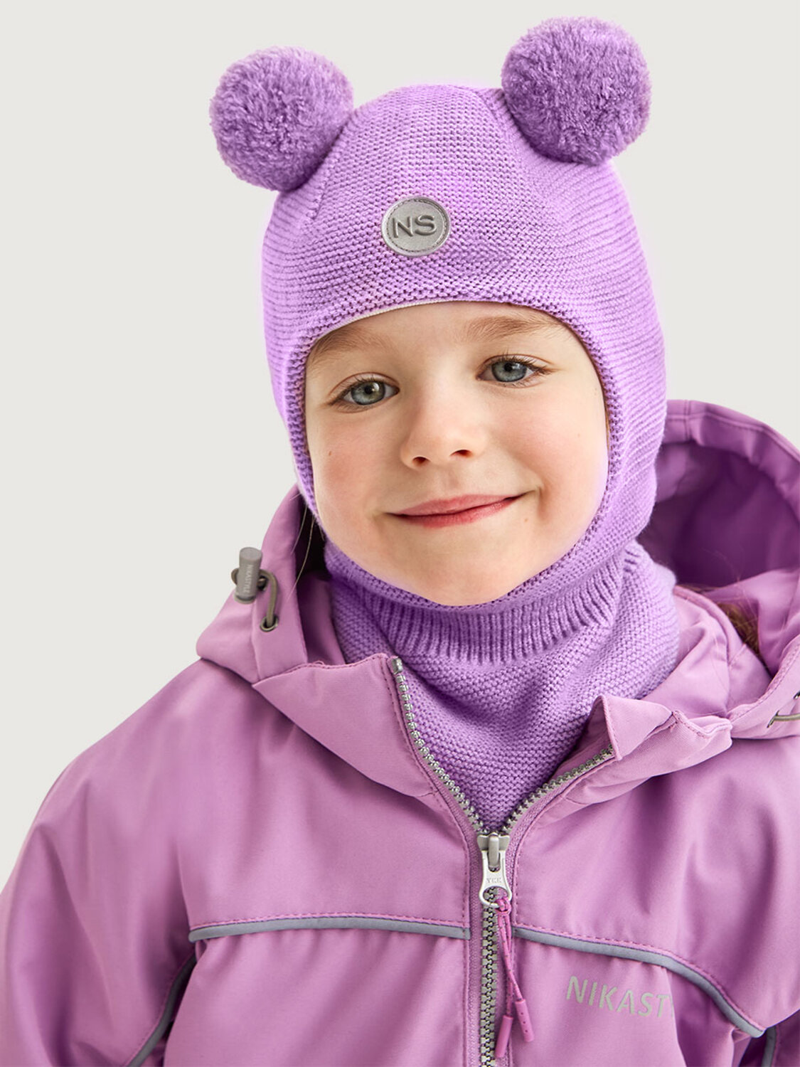 NIKASTYLE Балаклава 578102 10м20226 лаванда