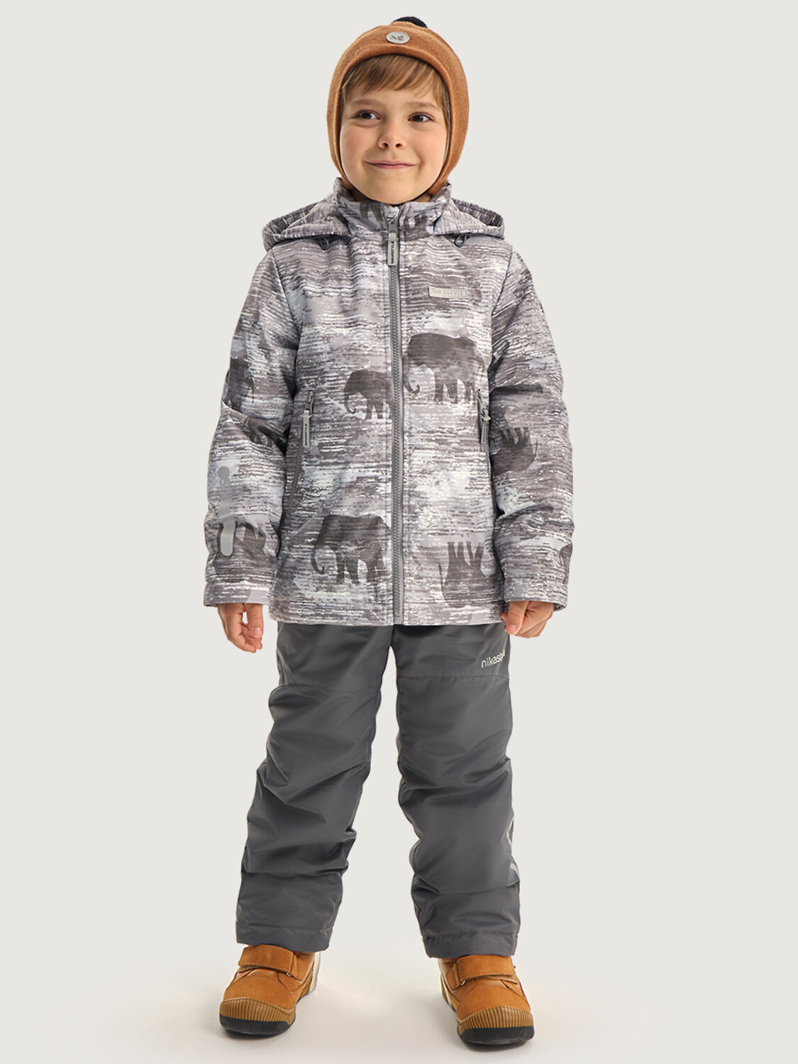 NIKASTYLE Костюм 578103 7м1526 орех/асфальт