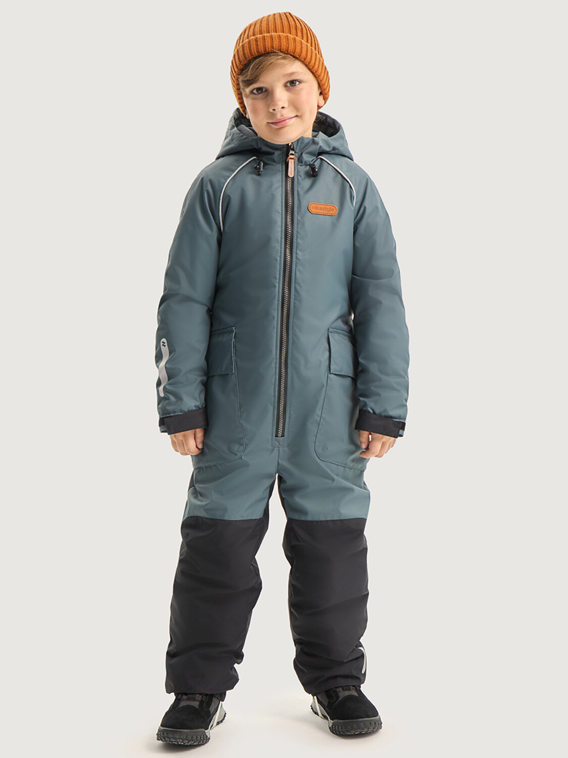 NIKASTYLE Комбинезон 578108 8м1726 мох/черный