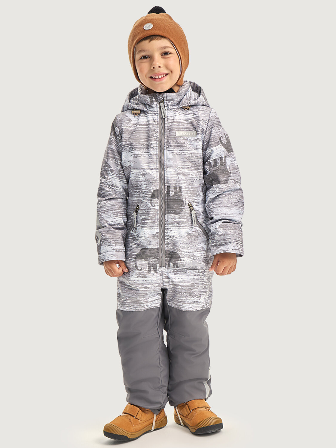 NIKASTYLE Комбинезон 578109 8м1326 орех/асфальт