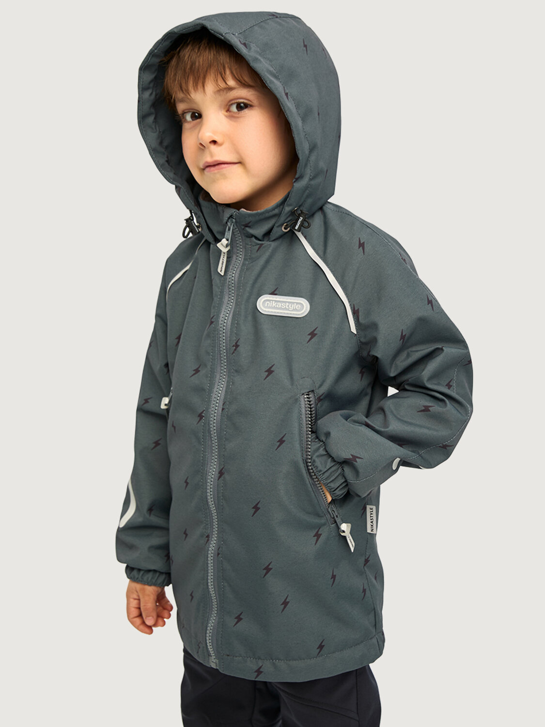 NIKASTYLE Ветровка 578137 4л2326 хаки